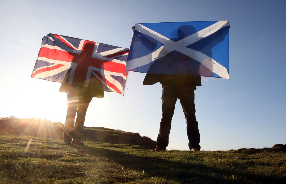 John Swinney told MSPs that ‘people in Scotland desire constitutional change’. (David Cheskin/PA)