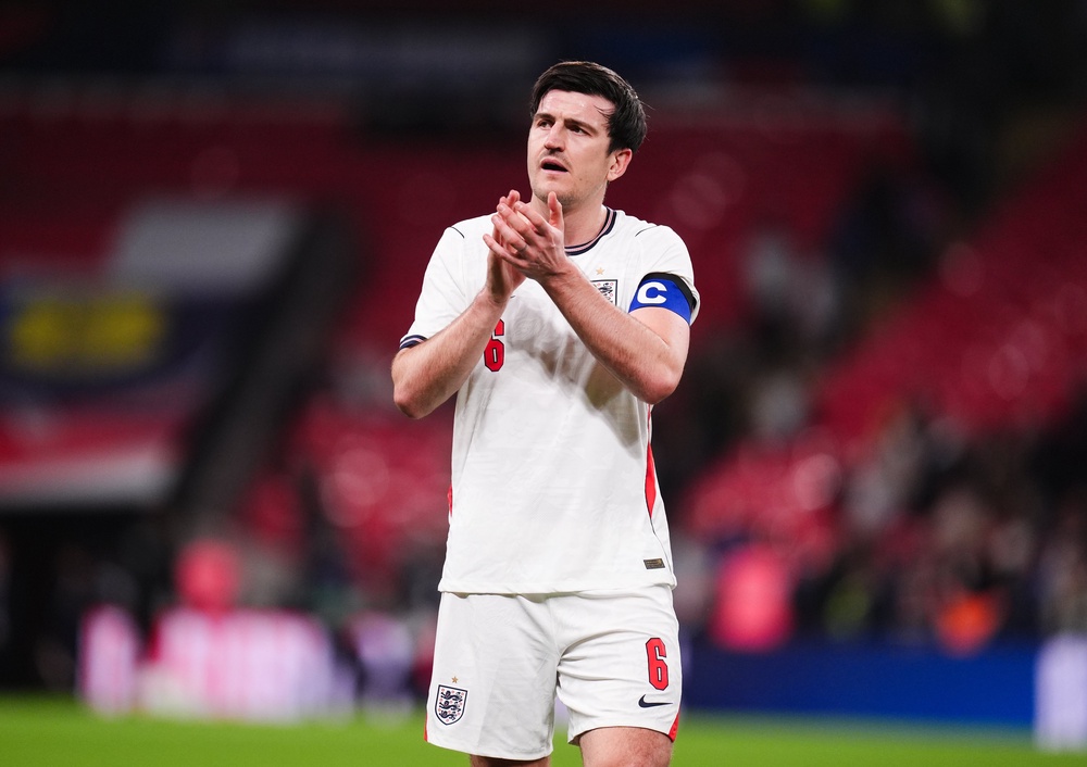 Harry Maguire wishes England all the best in the World Cup (John Walton/PA) (PA Wire)