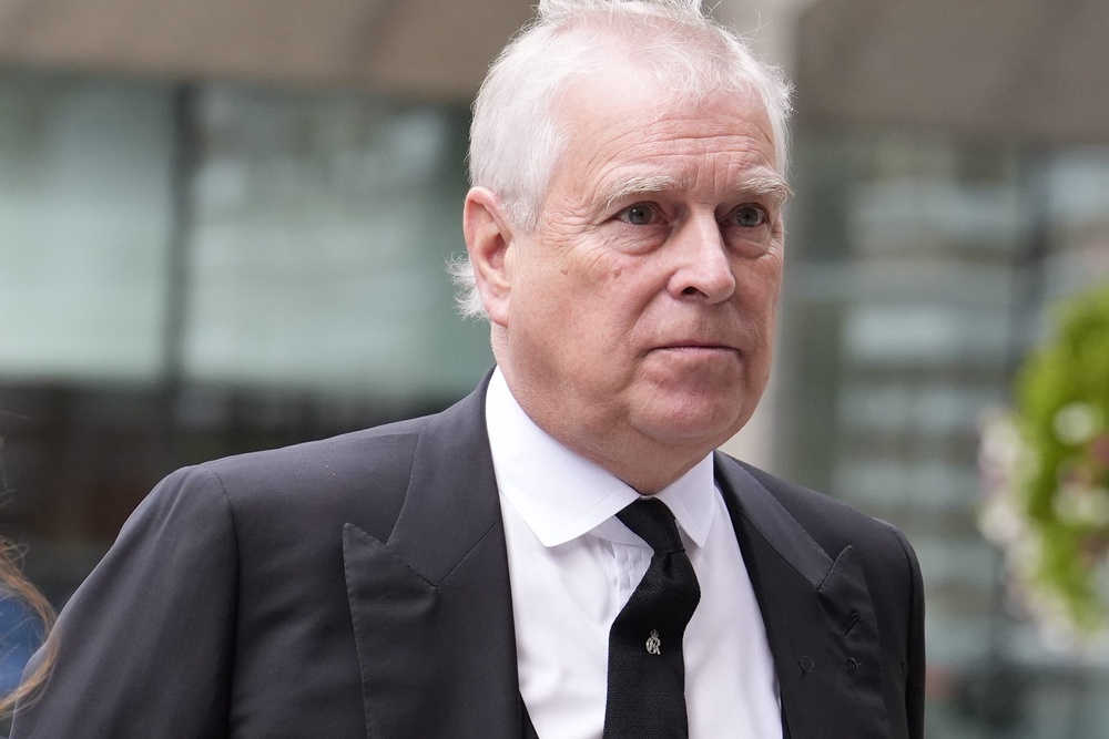 Andrew Mountbatten-Windsor was asked to relinquish his Freedom of the City of London (Jordan Pettitt/PA)