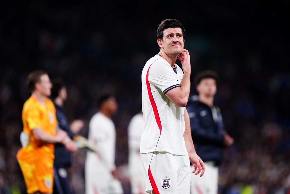 Harry Maguire says he is ‘shocked and gutted’ to be missing out on World Cup action with England this summer (PA Wire)