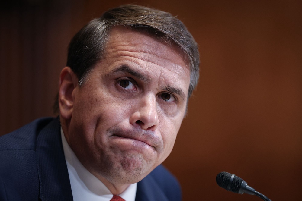 Acting Attorney General Todd Blanche has defended what critics call President Donald Trump’s nearly $1.8 billion “slush fund” that Capitol rioters may use for multi-million dollar taxpayer payouts (Getty Images)