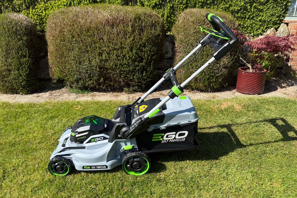 The LED dashboard takes some of the guess work out of mowing your lawn (Zoe Phillimore/The Independent)