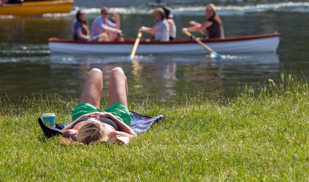 People are urged to take care during the expected hot weather over the bank holiday weekend (PA)