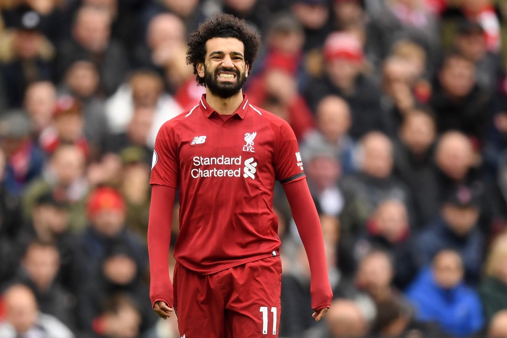 Salah fired home an unstoppable effort against Chelsea in 2019 (Getty)