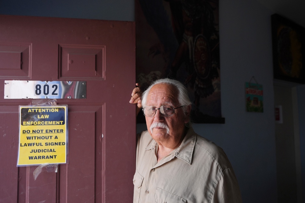 “We were the lab where they implemented a lot of this with Sheriff Joe and now it’s all over the United States,” said Salvador Reza, a longtime activist in Phoenix who advocates for the rights of day laborers (AP)