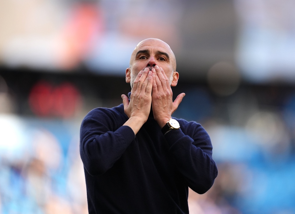Image from: Pep Guardiola LIVE: Man City manager reveals Sir Alex Ferguson phone call in farewell press conference