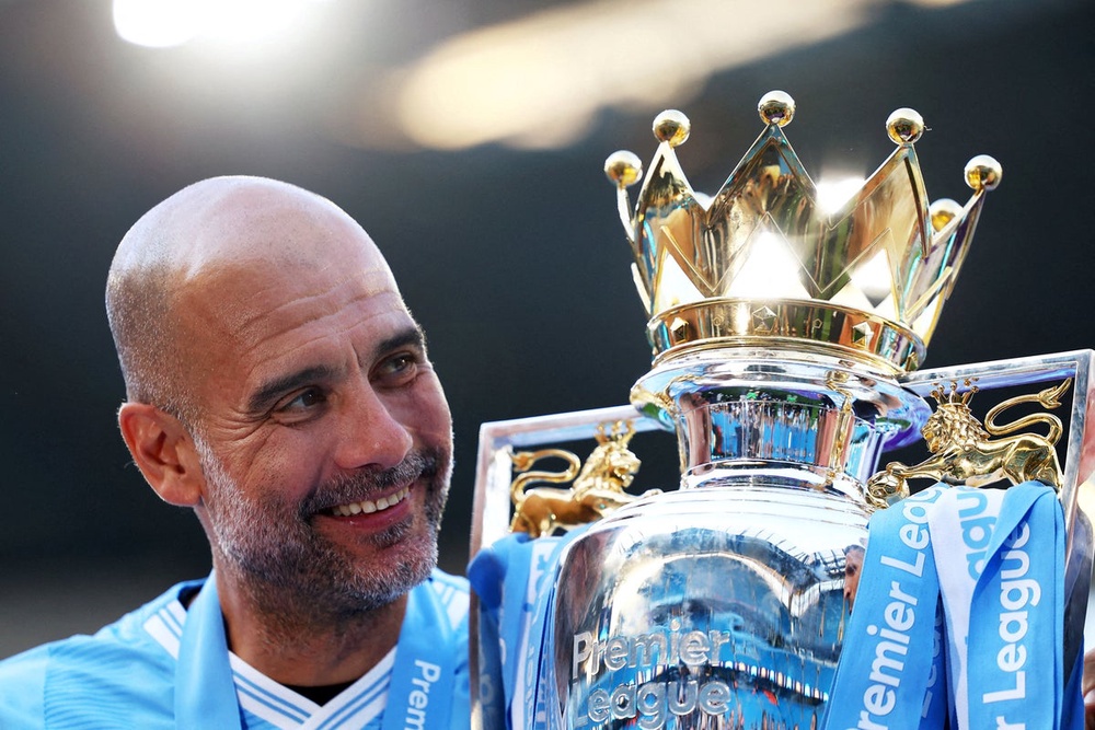 Image from: Pep Guardiola LIVE: Man City manager reveals Sir Alex Ferguson phone call in farewell press conference