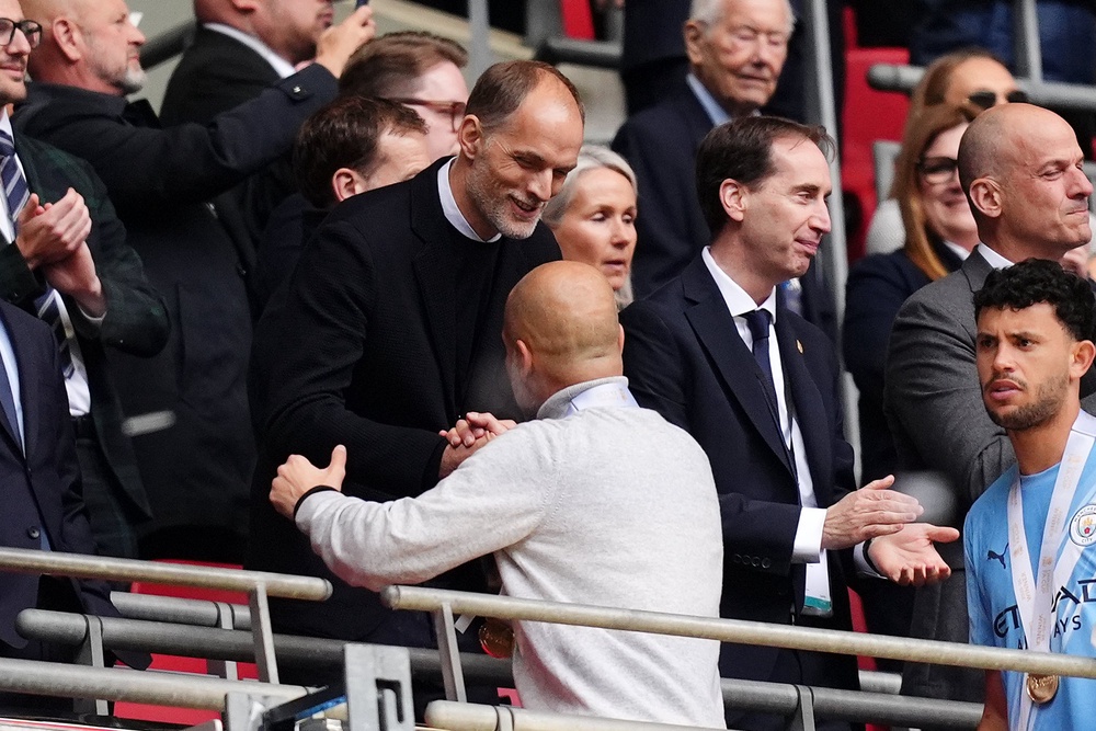 Thomas Tuchel praised Guardiola’s impact (John Walton/PA) (PA Wire)