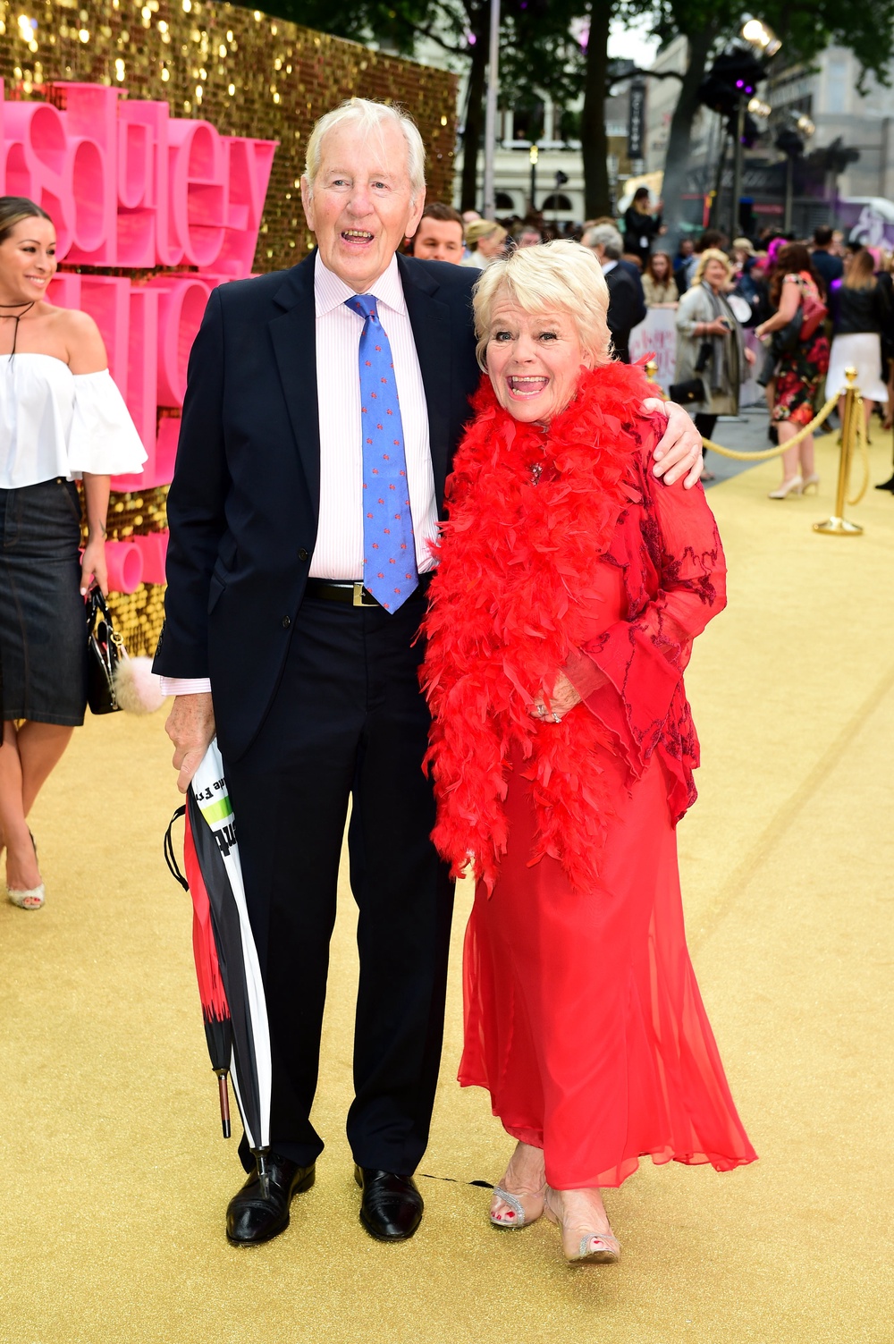 Neil Durden-Smith and Judith Chalmers (Ian West/PA) (PA Wire)