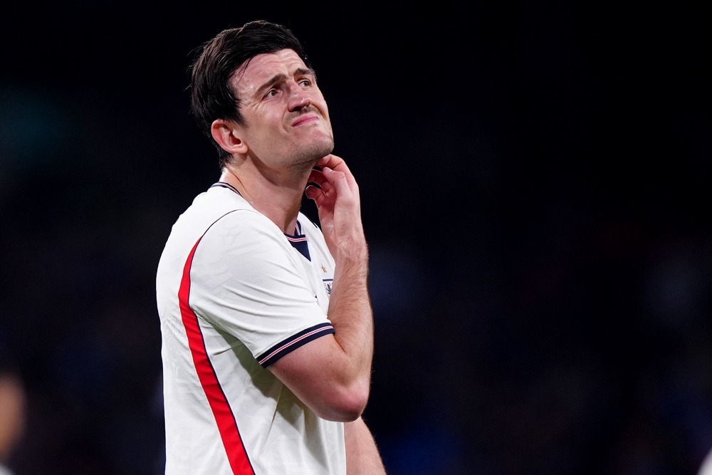 Harry Maguire was “shocked and gutted” to be left out of Thomas Tuchel’s squad (PA Wire)