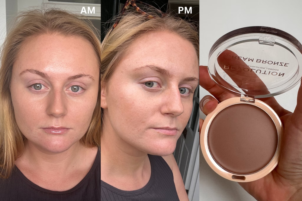 I dubbed Revolution's cream formula the best budget bronzer (Lucy Smith/The Independent)
