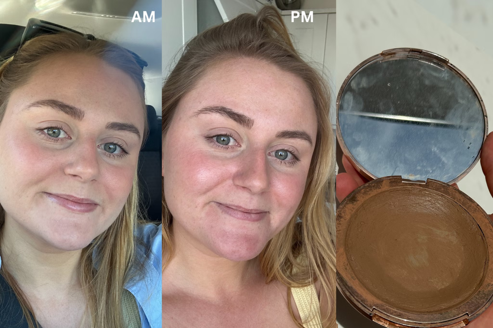 I've been using Charlotte Tilbury's cream bronzer for more than three years (Lucy Smith/The Independent)