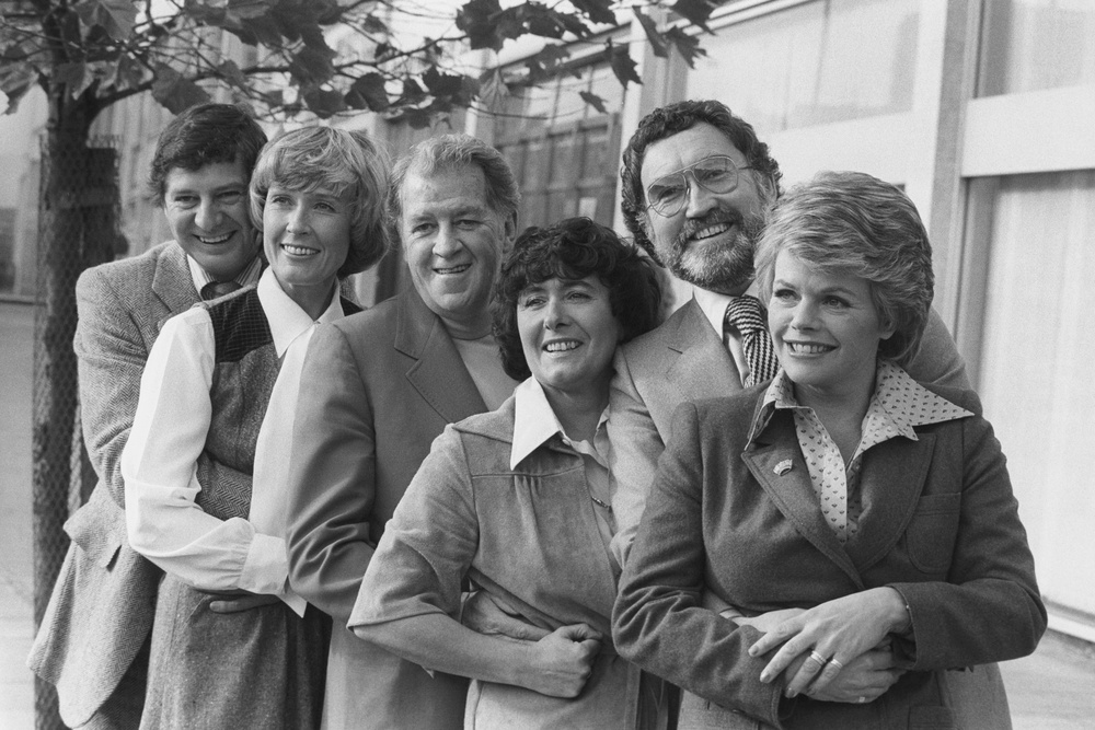 The presenting line-up of Afternoon Plus, produced by Thames Television, with Judith Chalmers closest to camera (PA) (PA Archive)