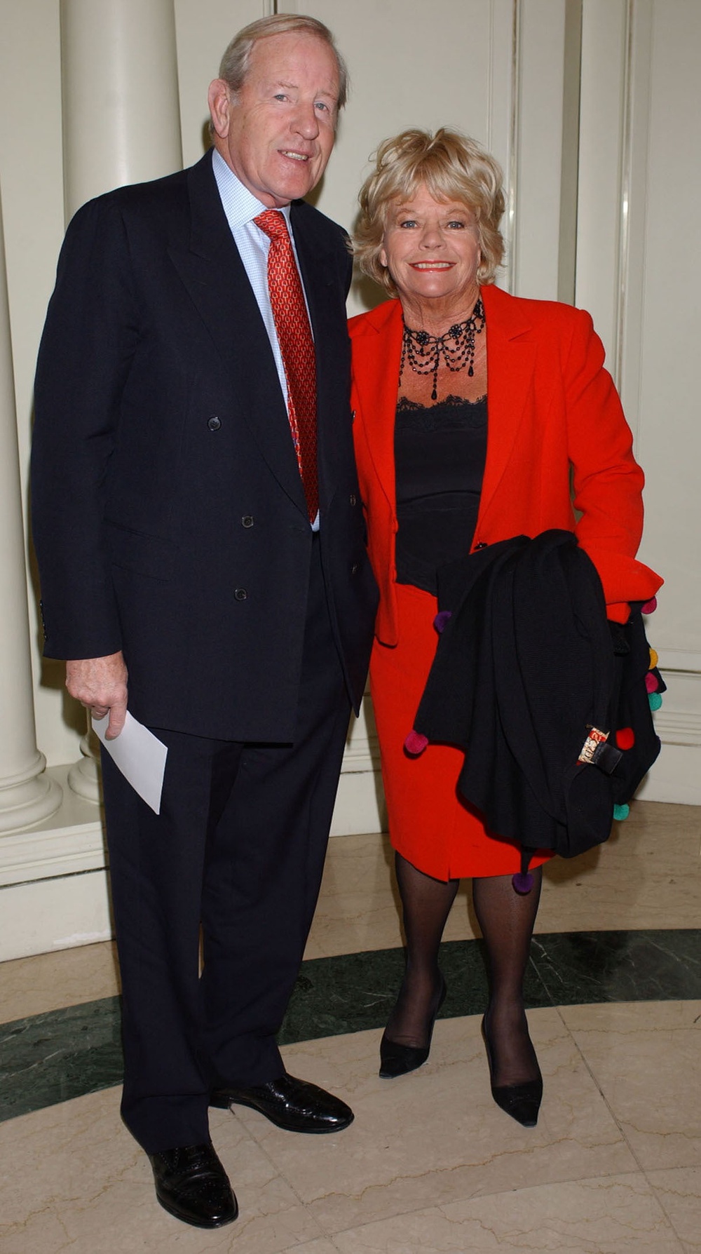 Judith Chalmers with her husband, Neil Durden-Smith (Andy Butterton/PA) (PA Archive)