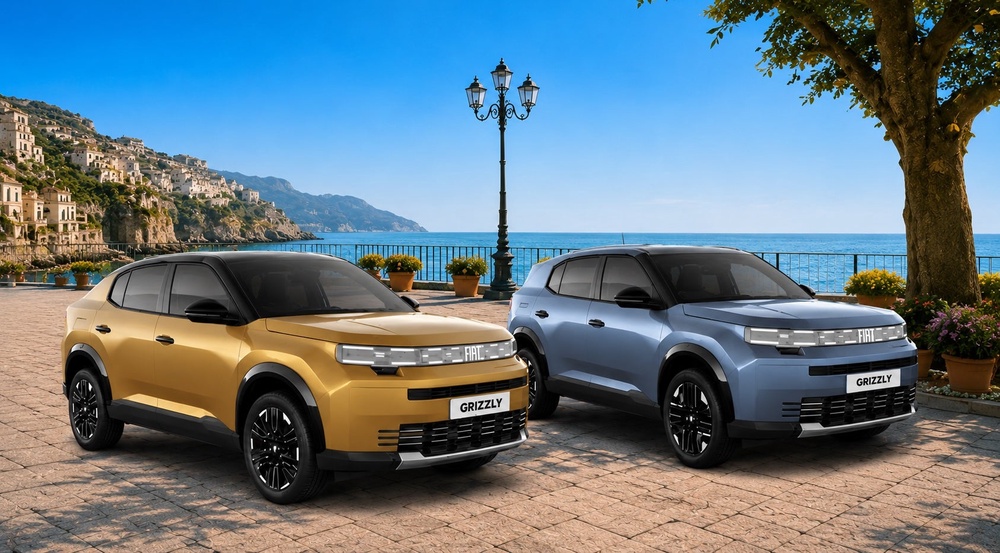 The new Fiat Grizzly will come in two body styles and arrive next year (Fiat)