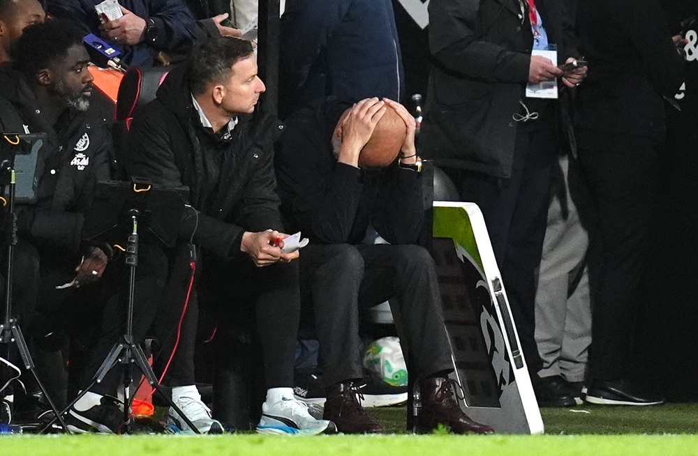 Manchester City’s title challenge ended at Bournemouth on Tuesday (PA) (PA Wire)