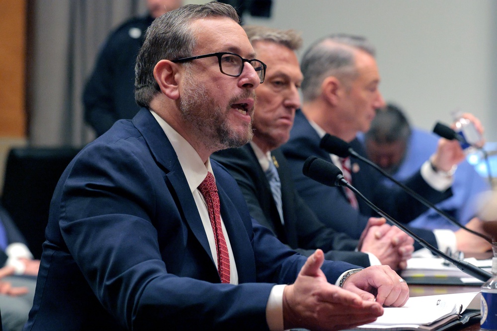 USCIS director Joseph Edlow has transformed the typically administrative agency into a critical law enforcement arm to support Trump’s mass deportation efforts (Getty)