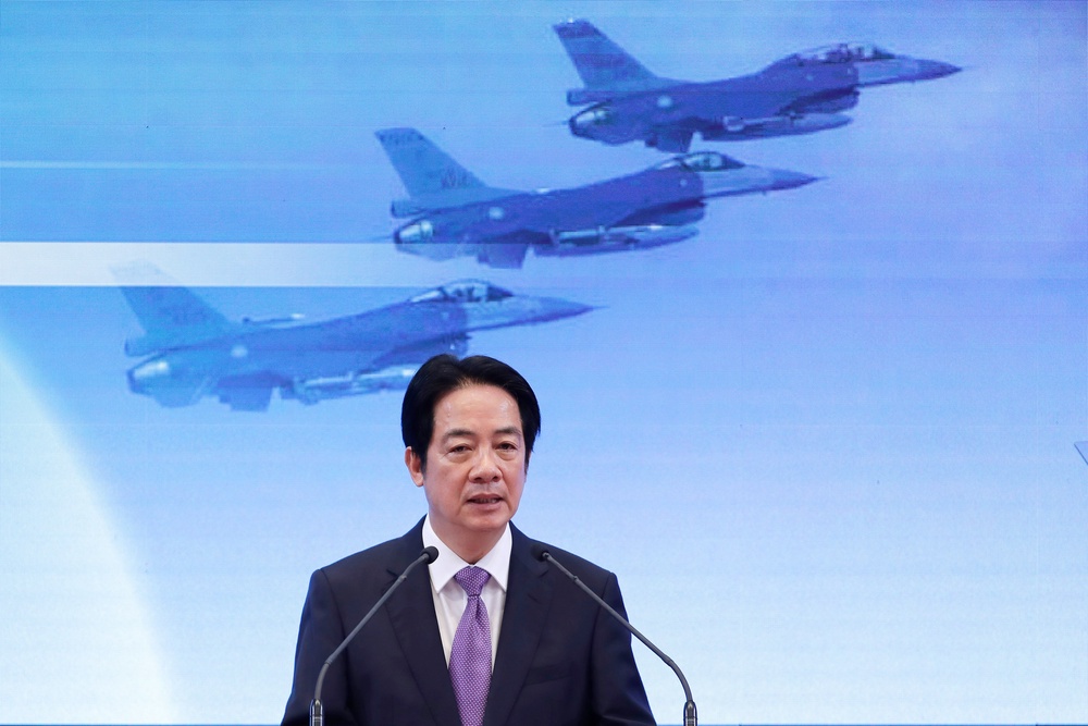 Taiwanese president Lai Ching-te marks his second anniversary in office (AP)