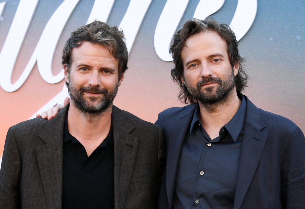 Schnapp still praised Matt (left) and Ross Duffer (right) for their collaborative approach to directing (AFP/Getty)