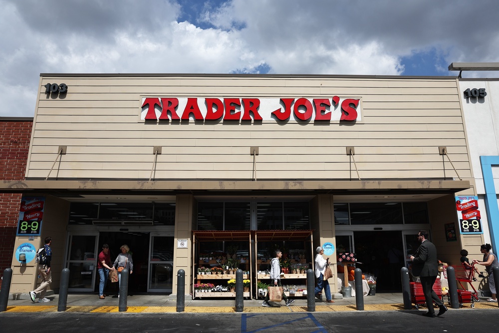 The male shoplifting suspect later died from his injuries, while the two police officers suffered leg injuries but are expected to survive (Getty Images)