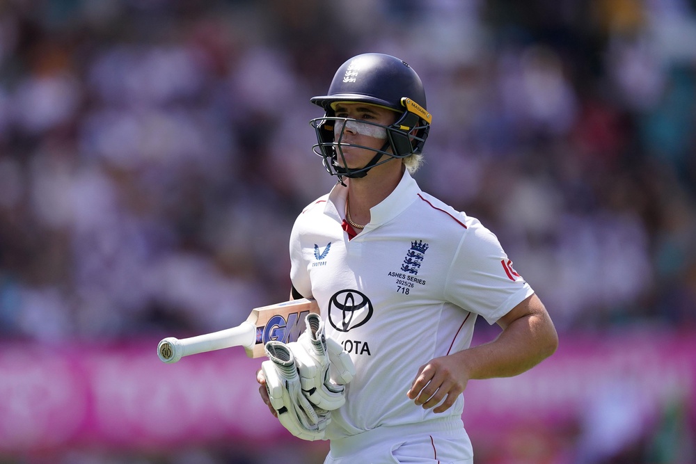 Jacob Bethell batting in the Ashes (Robbie Stephenson/PA) (PA Wire)