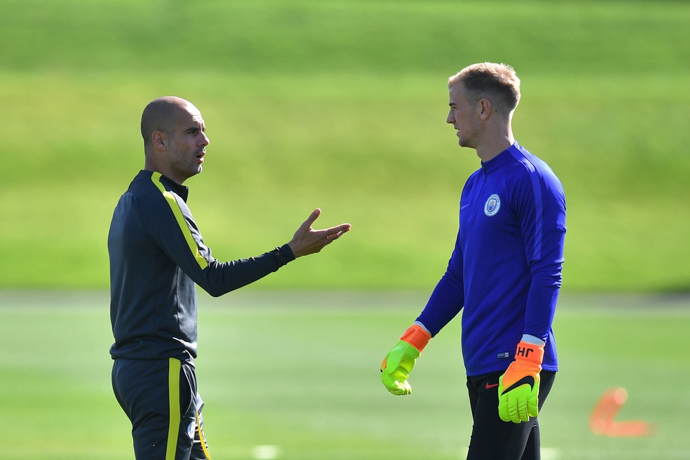 Pep Guardiola has admitted his biggest regret as Manchester City boss is not giving Joe Hart a chance to prove himself ((Dave Howarth/PA))