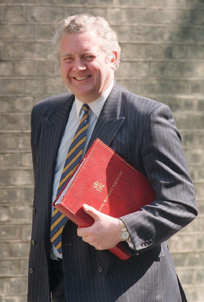 Sir Jeremy Hanley served in a series of ministerial roles under Sir John Major (John Stillwell/PA)