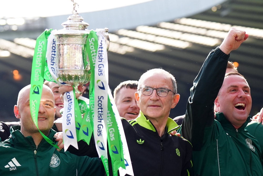 Martin O’Neill signed off as manager in style (PA)