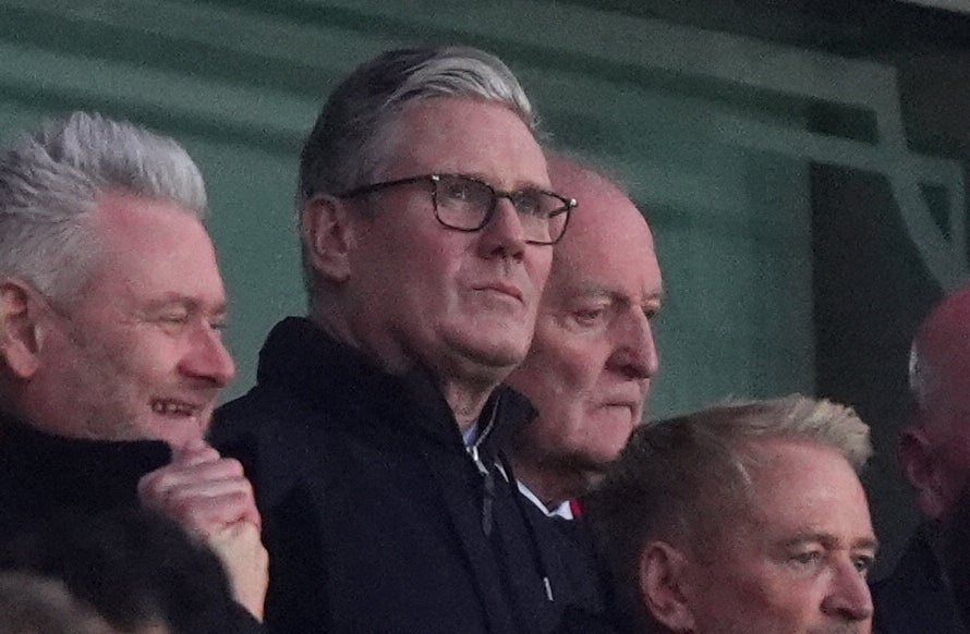 Prime Minister Sir Keir Starmer is an Arsenal fan (Mike Egerton/PA) (PA Wire)
