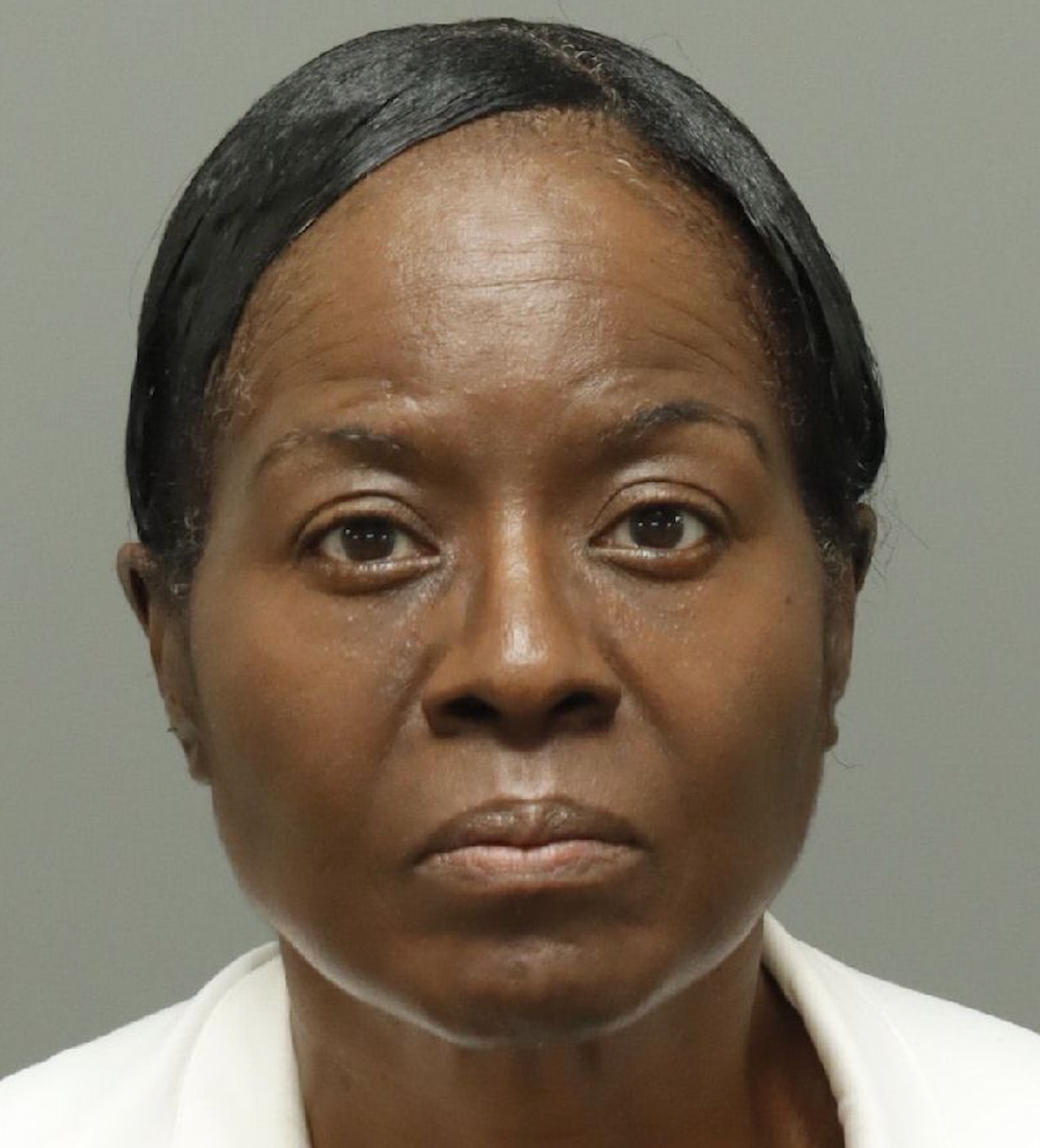 Gwendolyn E. White, 57, of Raleigh, is charged with attempted murder after allegedly shooting lawyers Mary Harris and Jeffrey Whitley (Raleigh Police Department)