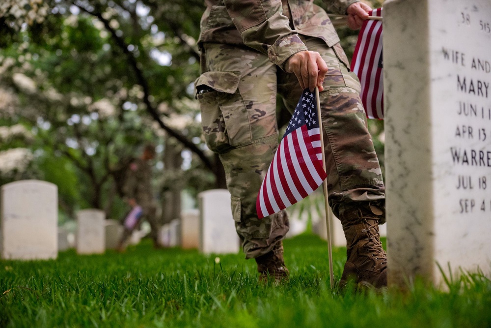 The first national observance of what was then called Decoration Day occurred on May 30, 1868 (Getty Images)