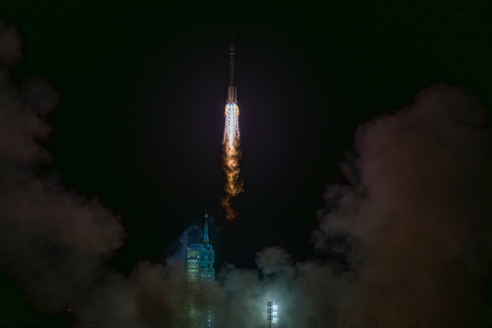 This latest launch comes as China continues to ramp up its space programme, having conducted multiple missions to the Tiangong station since its first crewed visit in 2021 (AP Photo/Ng Han Guan)