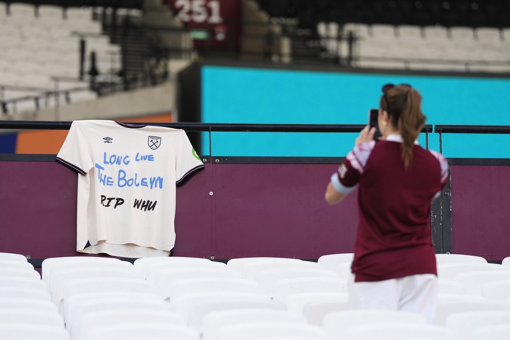 West Ham’s move to the London Stadium was an unpopular one with the club’s fans (Nick Potts/PA) (PA Wire)