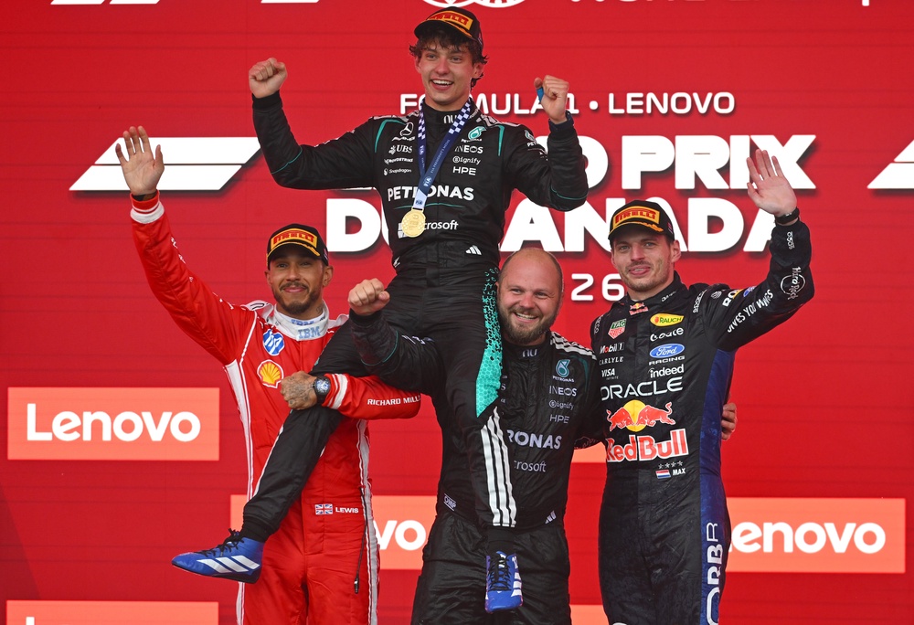 Kimi Antonelli claimed his fourth win in a row (Getty)