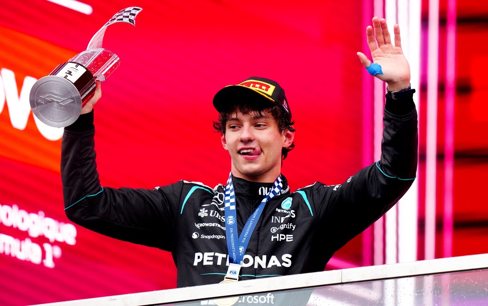 Kimi Antonelli claimed a fourth successive win (Bradley Collyer/PA) (PA Wire)