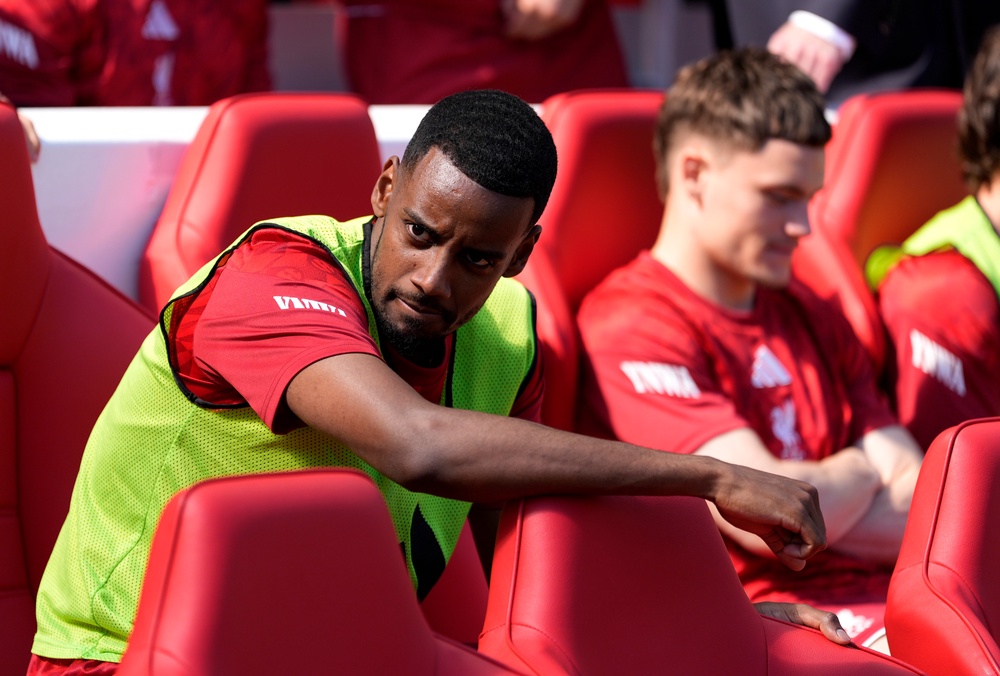 Alexander Isak has been the common denominator in Liverpool’s failings this season (PA)