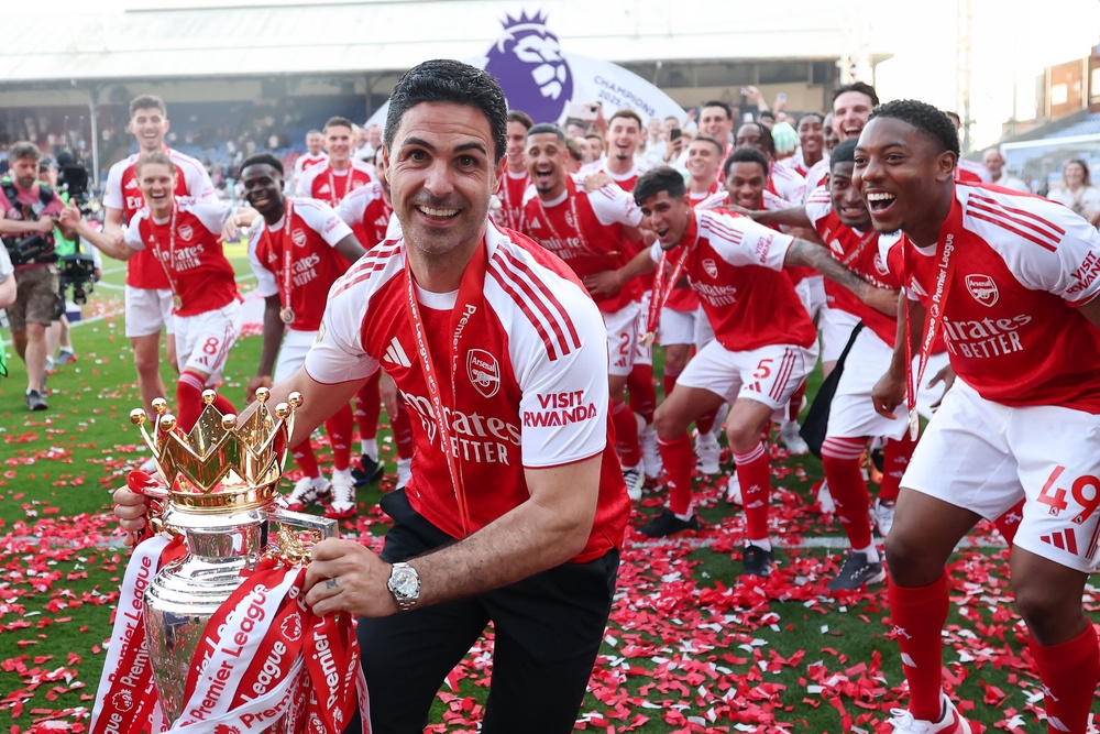 Arteta’s job was under threat according to Kroenke (Getty)