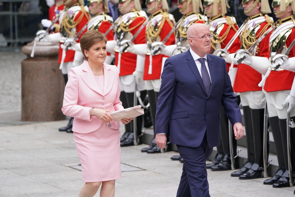 Until he stood down in 2023 during the leadership race to succeed Sturgeon, Murrell had been chief executive of the SNP for more than 20 years (Getty)