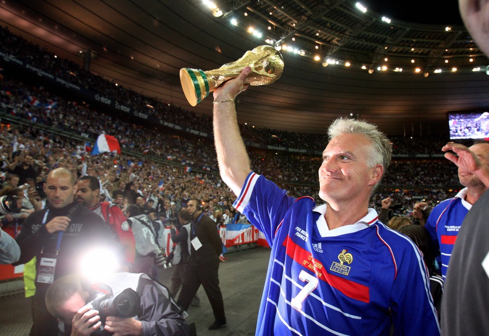 Didier Deschamps led France to World Cup glory on home soil in 1998 (AFP/Getty)