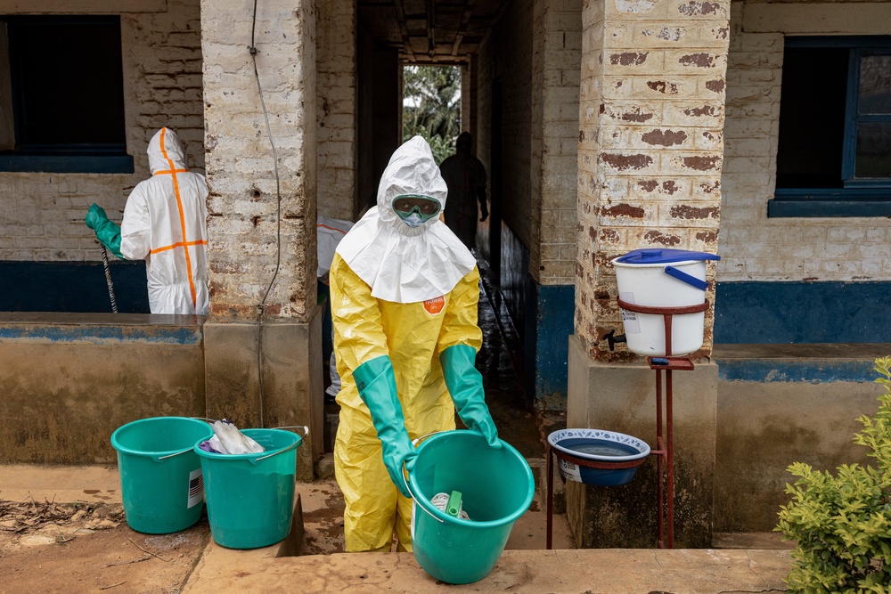 According to the CDC, officials in the Democratic Republic of Congo say that there have been 906 suspected cases and 105 confirmed cases of Ebola in the latest outbreak (Getty)