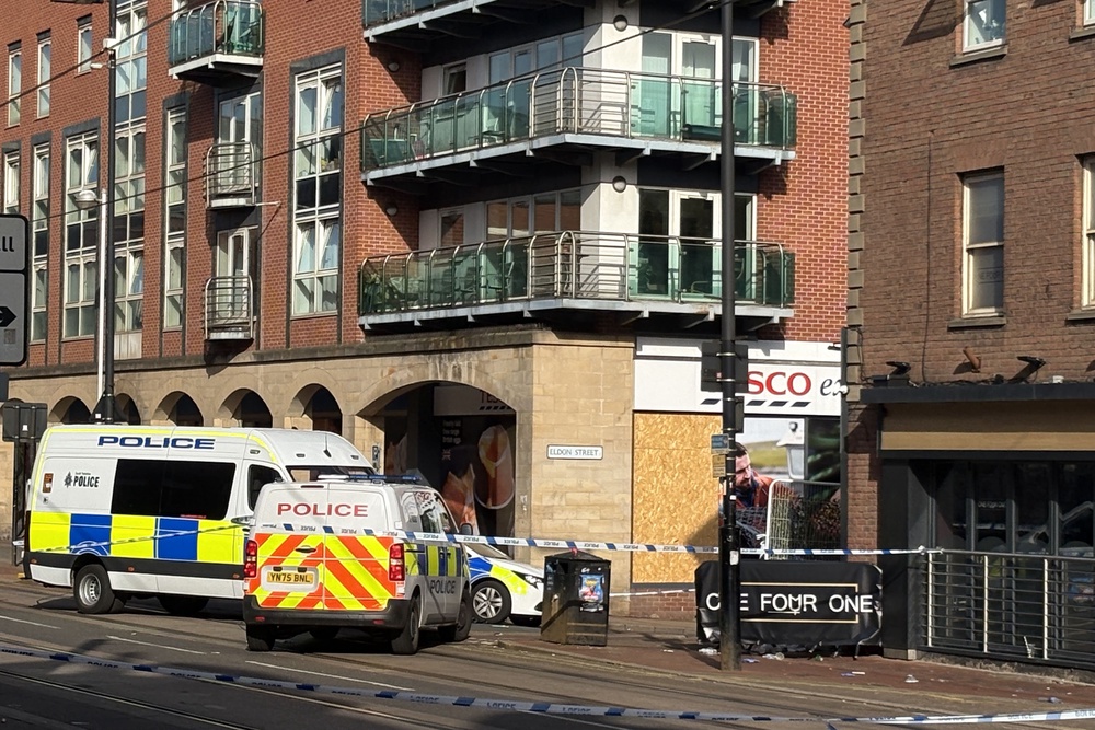 One Four One bar in Sheffield, where Brookes was shot dead (PA)