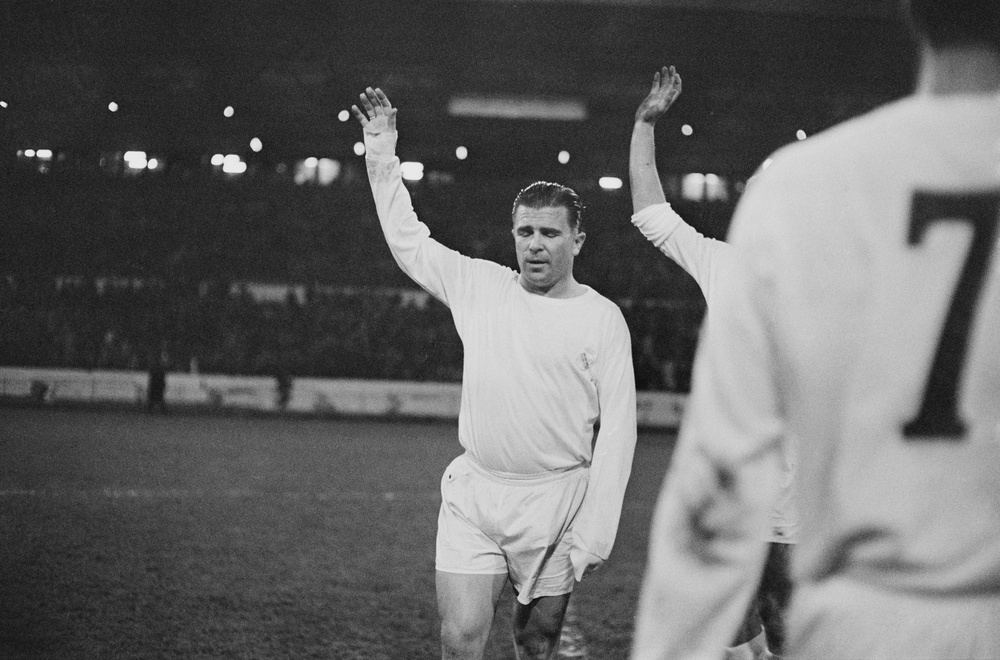 Ferenc Puskas was the star player of the famous 1954 Hungary team (Getty Images)