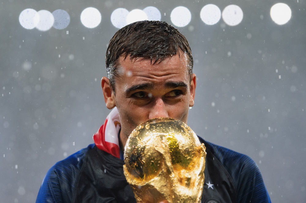Antoine Griezmann was one of France’s star players in their 2018 triumph (Getty)
