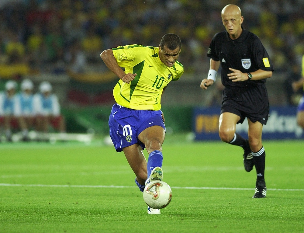 Rivaldo starred in Brazil's 2002 triumph (Getty)