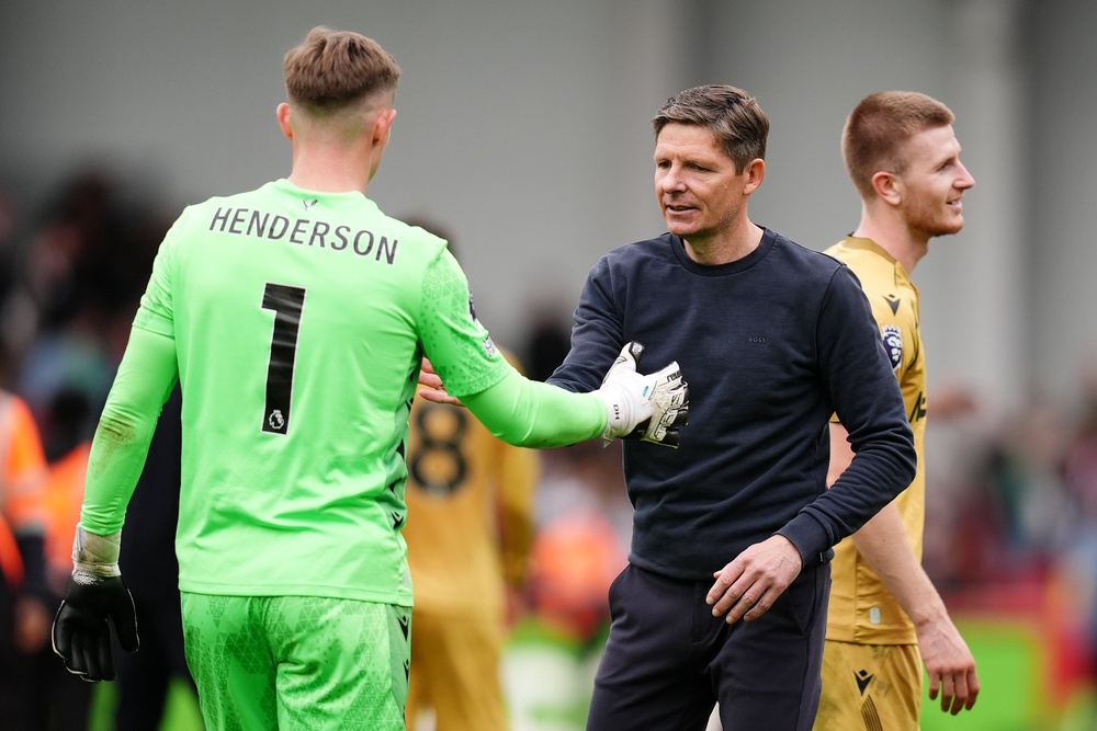 The Conference League final is Oliver Glasner’s last match in charge of Palace (John Walton/PA) (PA Wire)