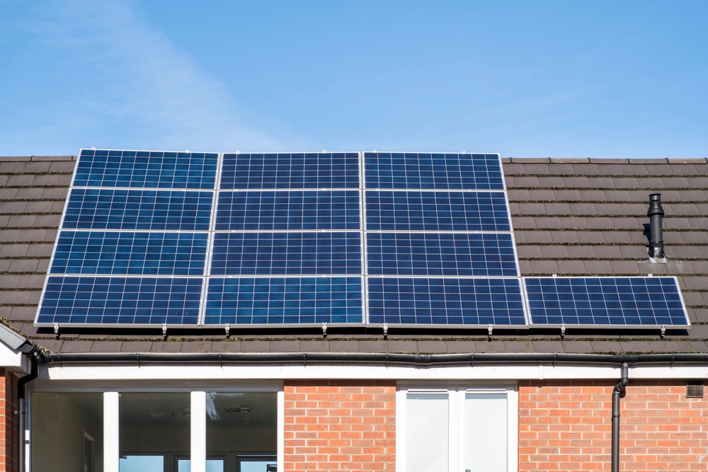 There’s a selection of solar panel grant schemes in the UK (Alamy/PA)