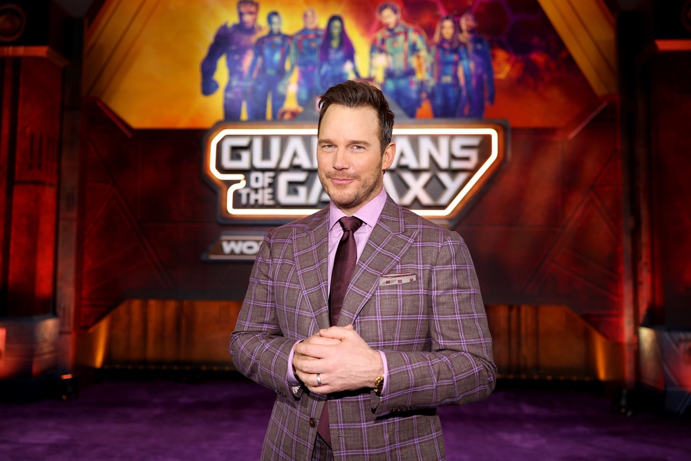 Chris Pratt attends the ‘Guardians of the Galaxy Vol. 3’ World Premiere at the Dolby Theatre in Hollywood, California on April 27, 2023. (Photo by Rich Polk/Getty Images for Disney)