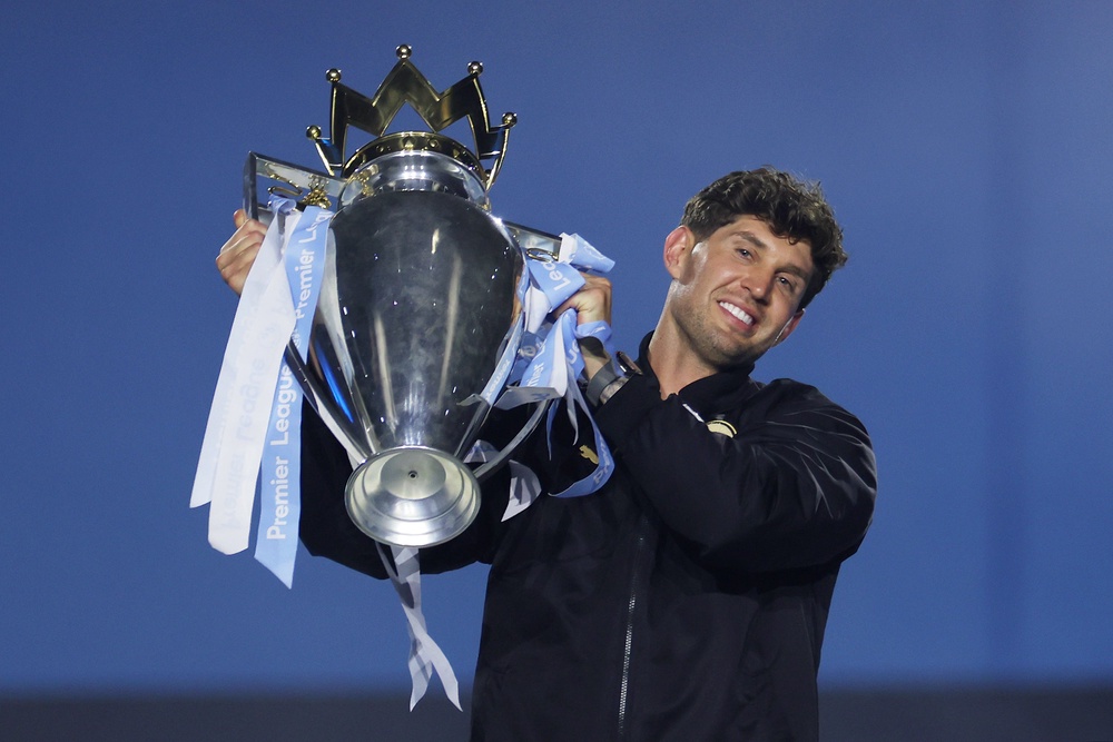 John Stones is another name on Spurs’s target list (Getty)