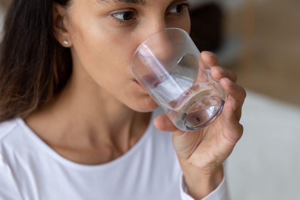 It’s important just to sip water throughout the day. (Alamy/PA)