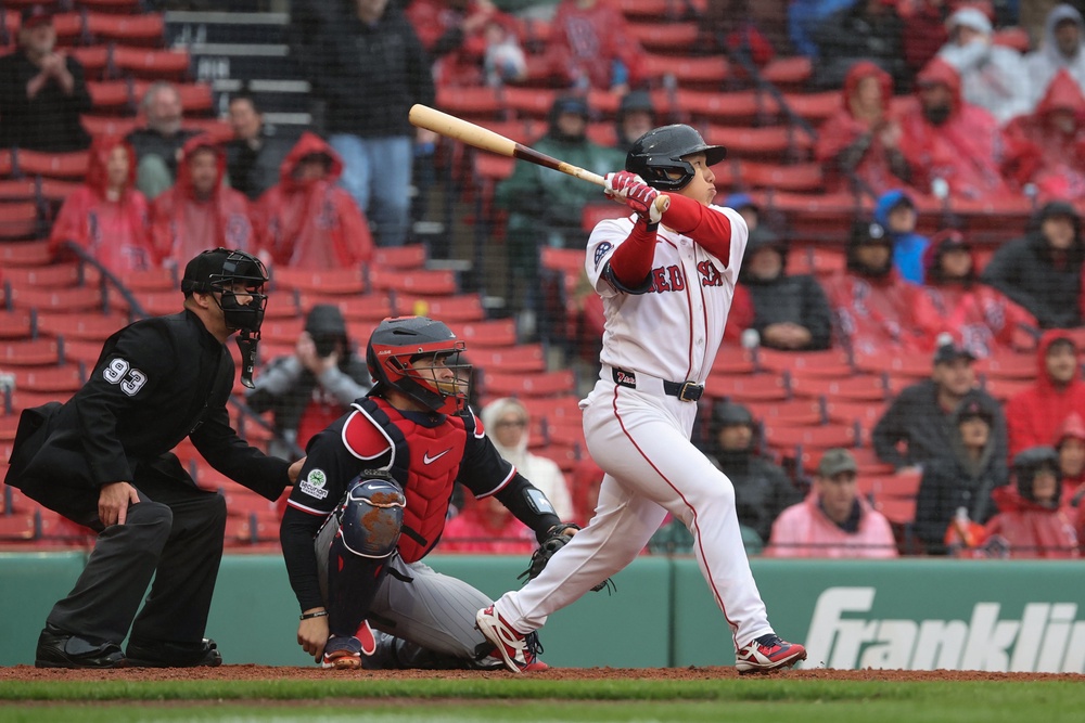 Platner’s ad criticizing Red Sox ownership for selling portions of their stake to private equity was taken off the air midway through the baseball team’s game Friday (Getty)
